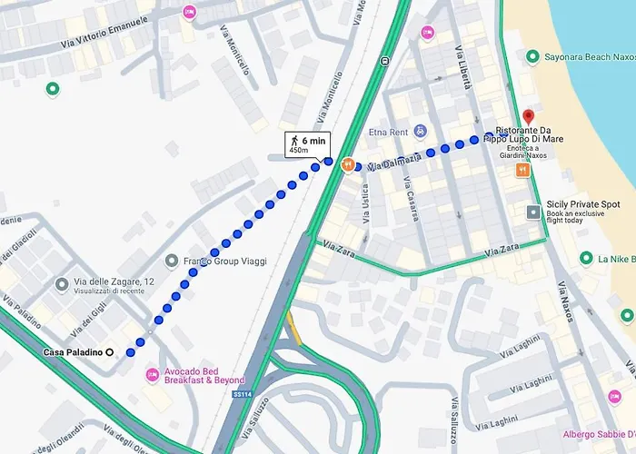 Casa Paladino Apartment Giardini Naxos